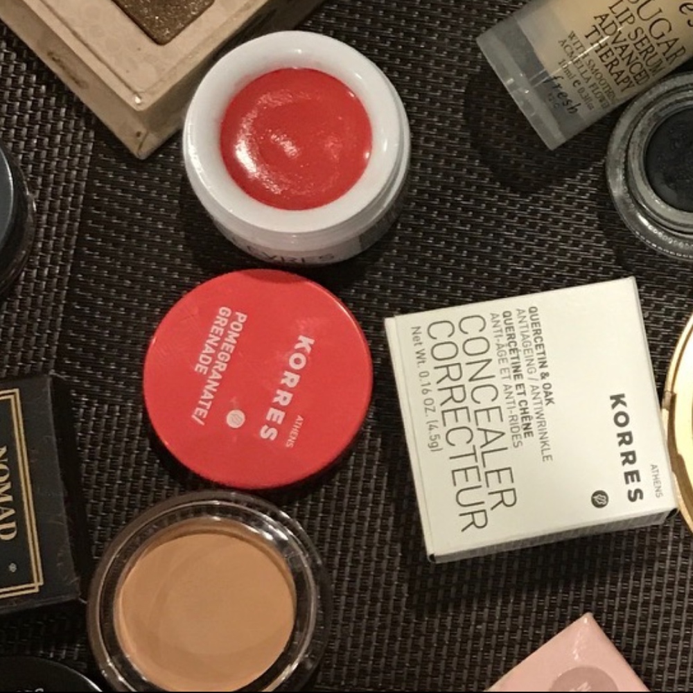 New Korres concealer and lip butter